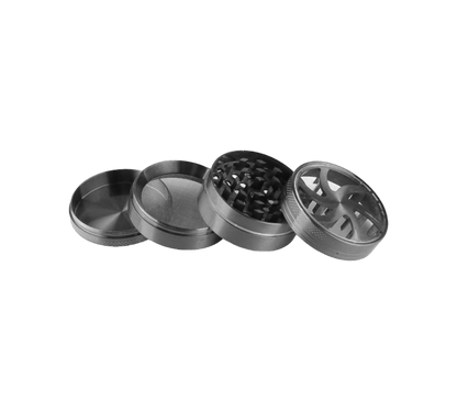 Grinder "Spiral Star" 4-tlg., 37 x 50 mm, anthrazit