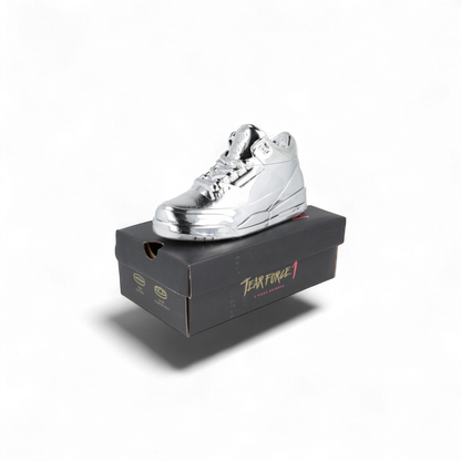 Grinder Tear Force Schuh Silber Sneaker Design