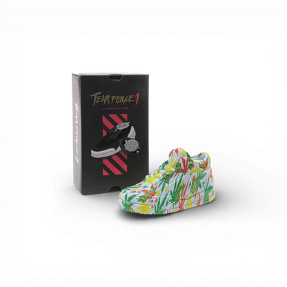 Grinder „Tear Force1 Camouflage Hanf 420“ Sneaker Design