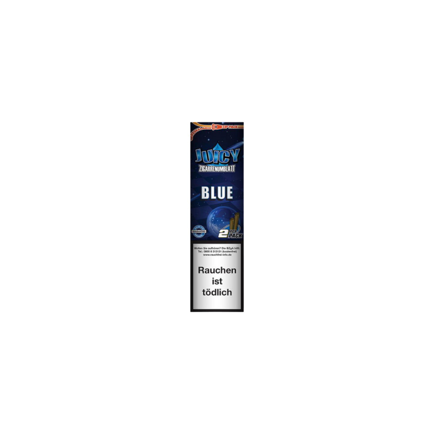 Juicy Blunts Blue (Blueberry) 2pcs