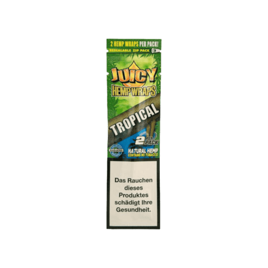 Juicy Hemp Wraps Tropical Passion 2 Stück