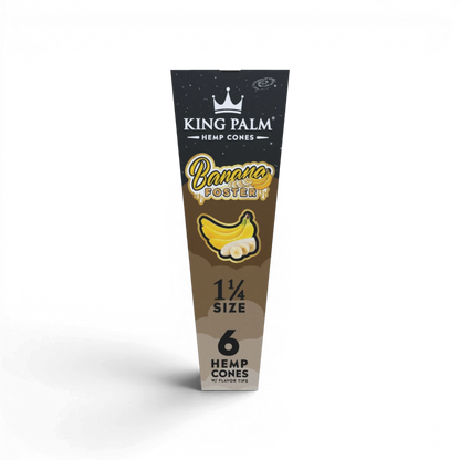 King Palm Banana Foster Hemp Cones 1 1/4