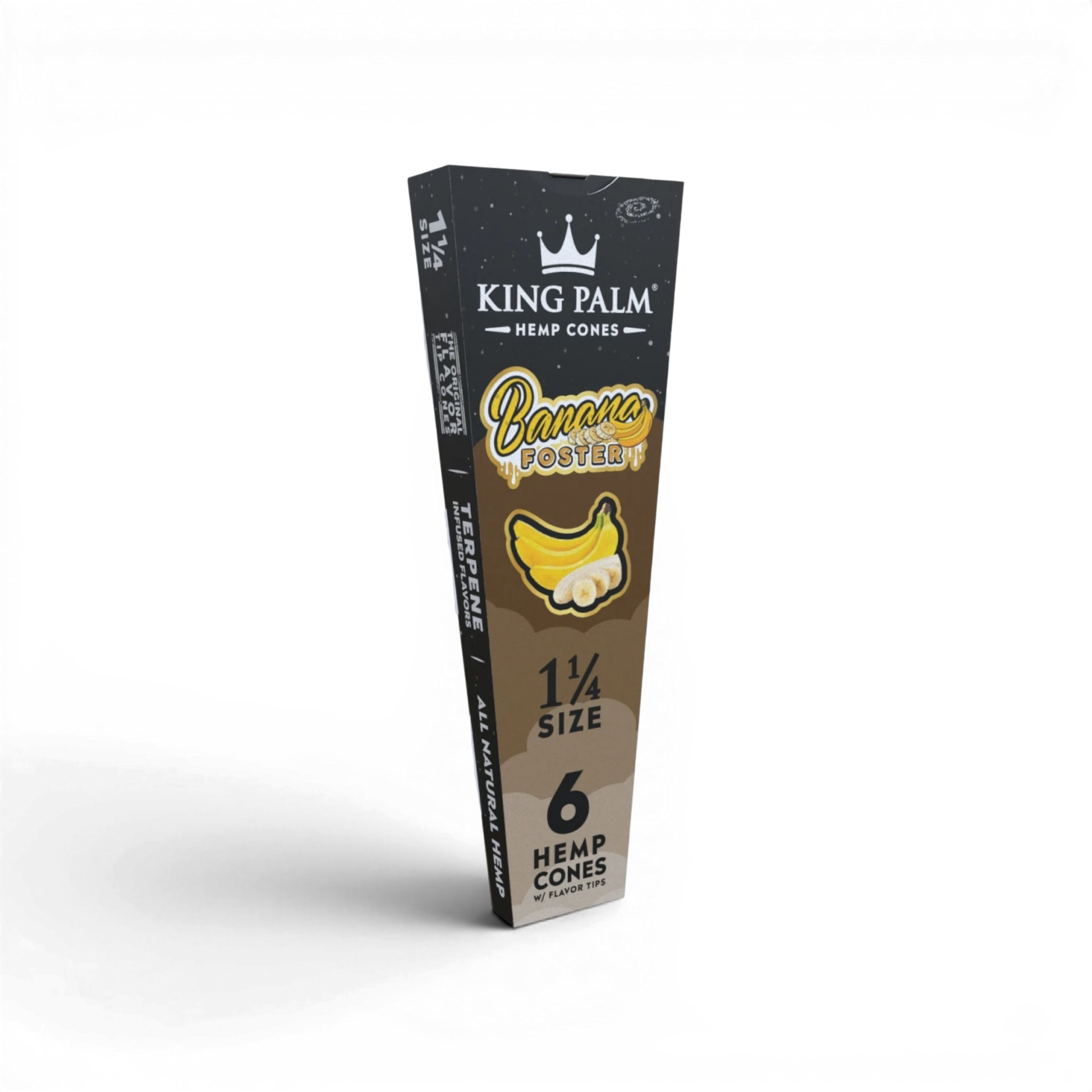 King Palm Banana Foster 6 Cones mit Packing Stick