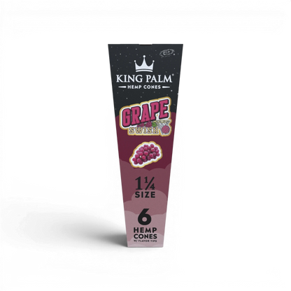 King Palm Grape Swish Hemp Cones 1 1/4