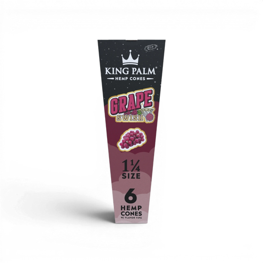 King Palm Grape Swish Hemp Cones 1 1/4
