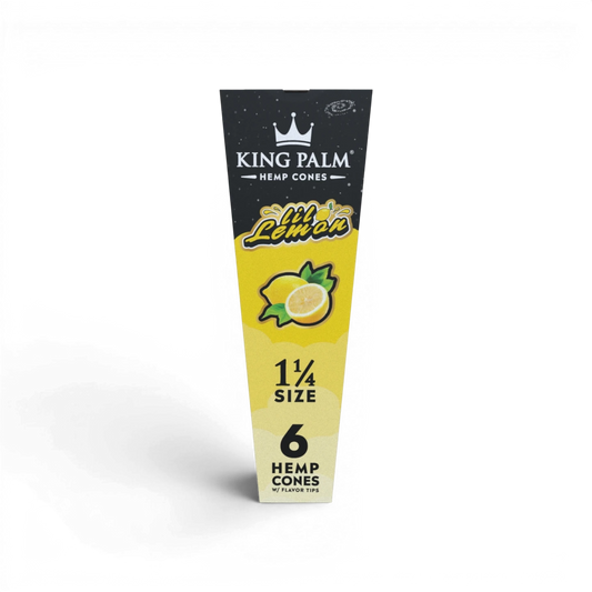 King Palm Lil Lemon Hemp Cones 1 1/4
