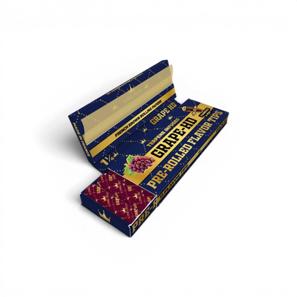 King Palm Grape HD Papers mit Squeeze und Pop Flavor Tips
