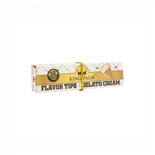 King Palm Gelato Cream King Size mit French Brown Papers