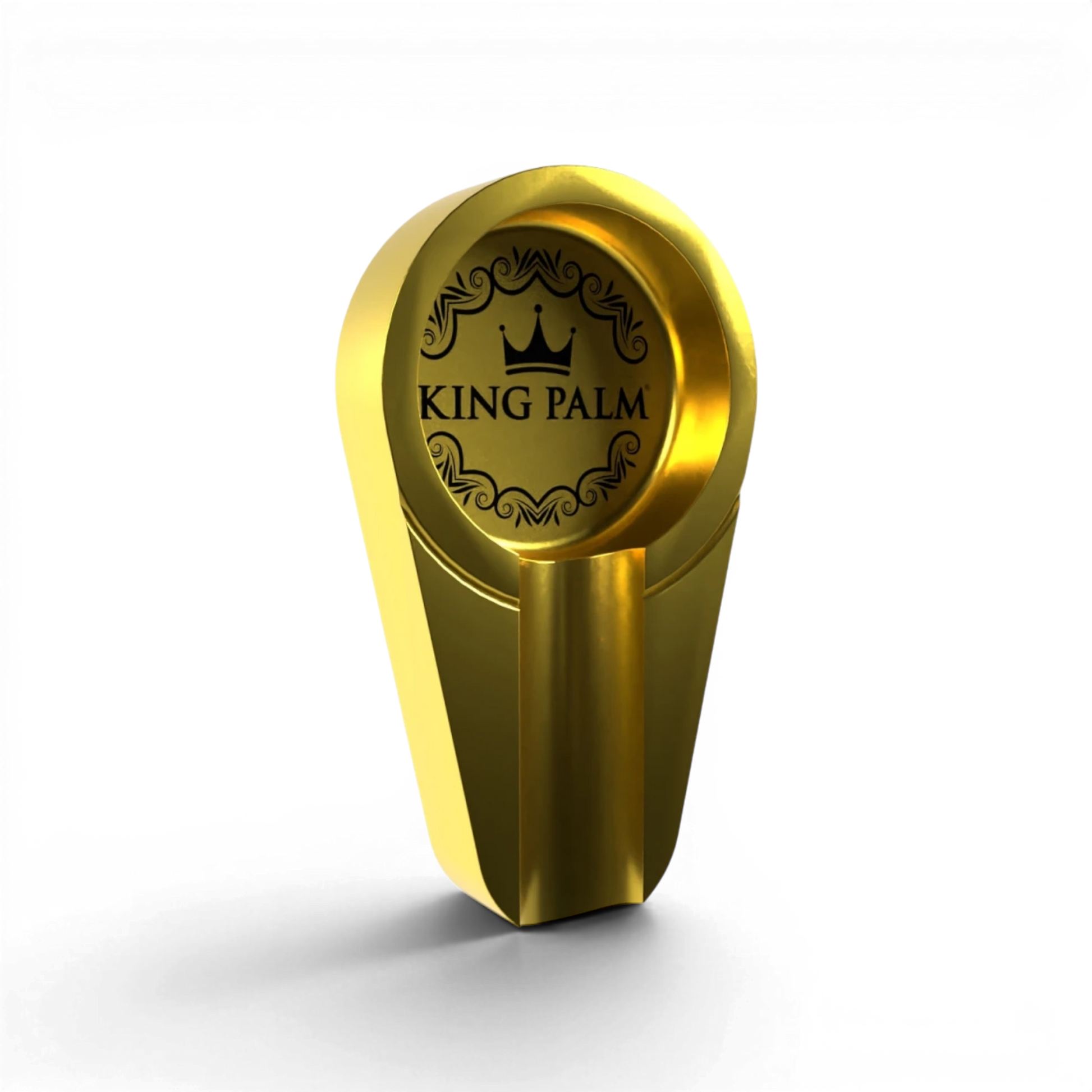 Single Roll Ashtray Gold für Cones und Pre-Rolls