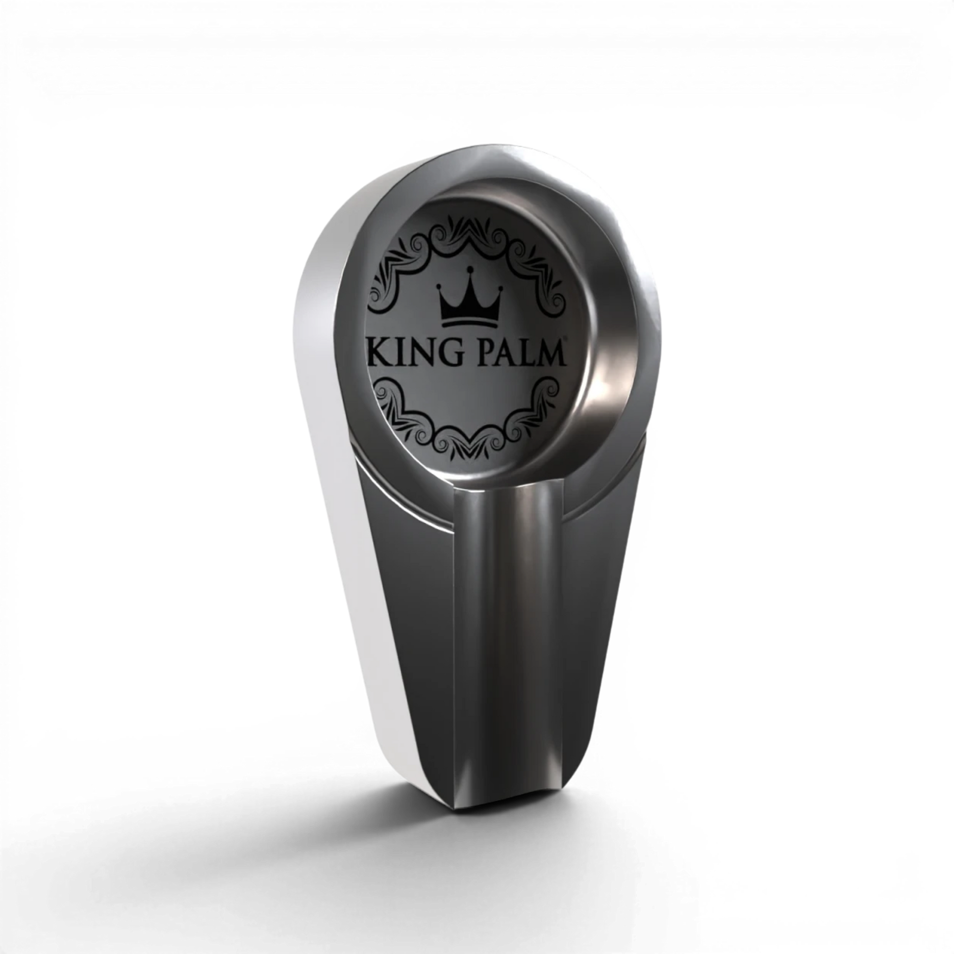 Single Roll Ashtray Silver für Cones und Pre-Rolls
