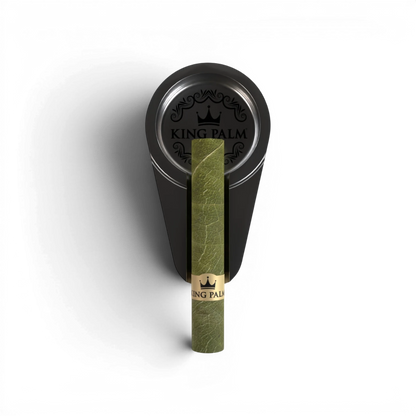 Pief-Leaf® King Palm Single Roll Ashtray Silver