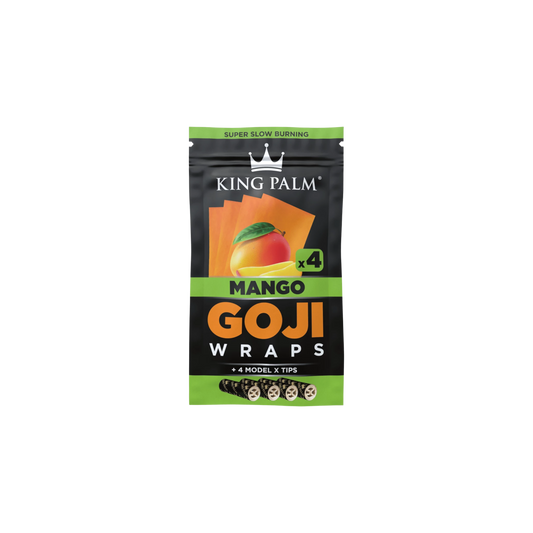 King Palm 4 Goji Wraps Mango + Tips