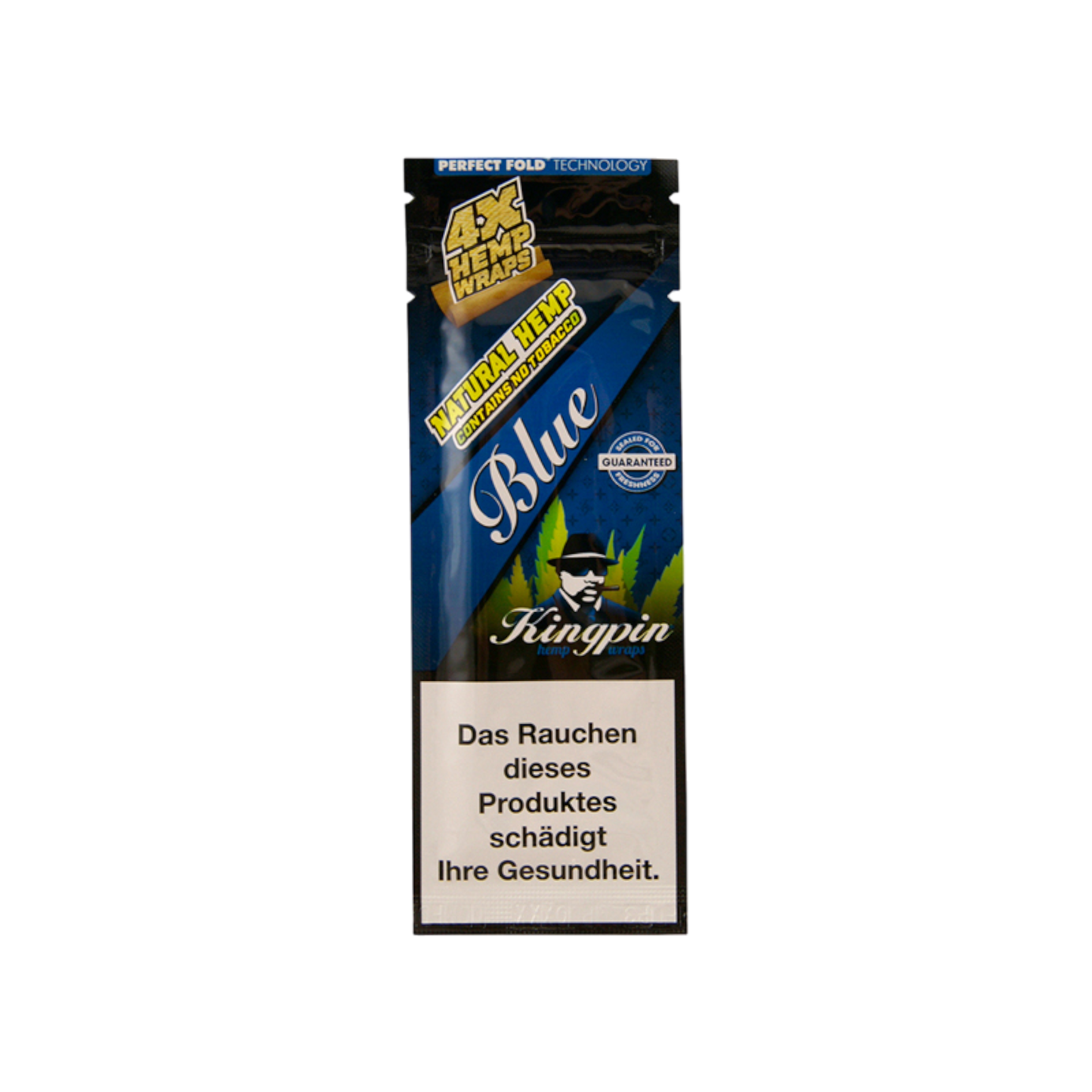 Kingpin Hemp Wraps "BLUE" Natural Hemp (Blaubeere)