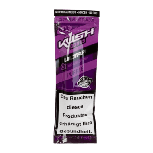 Kush Conical Herbal Wraps Ultra Purple Grape Packung