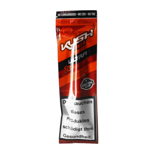 Kush Conical Herbal Wraps Ultra Red