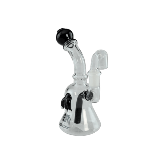 Ölbong mit Banger 16 cm aus Borosilikatglas