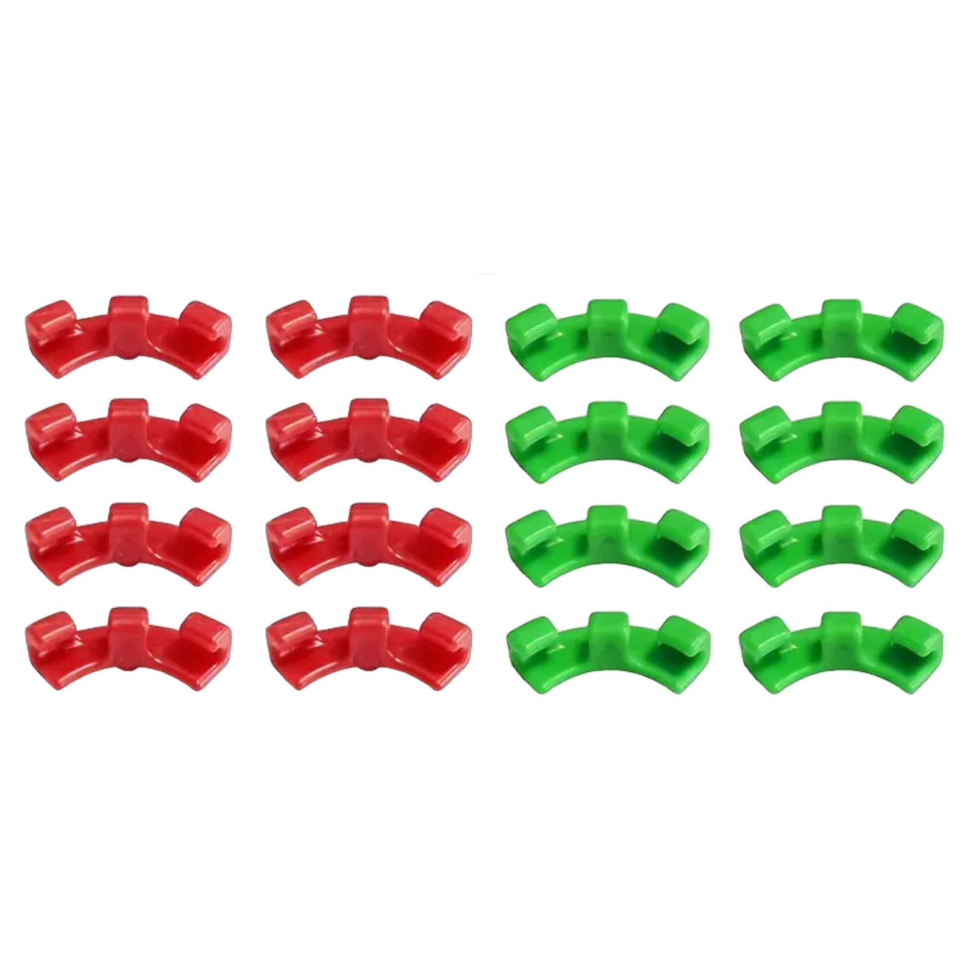 LST Clips 35x10 mm rot und grün