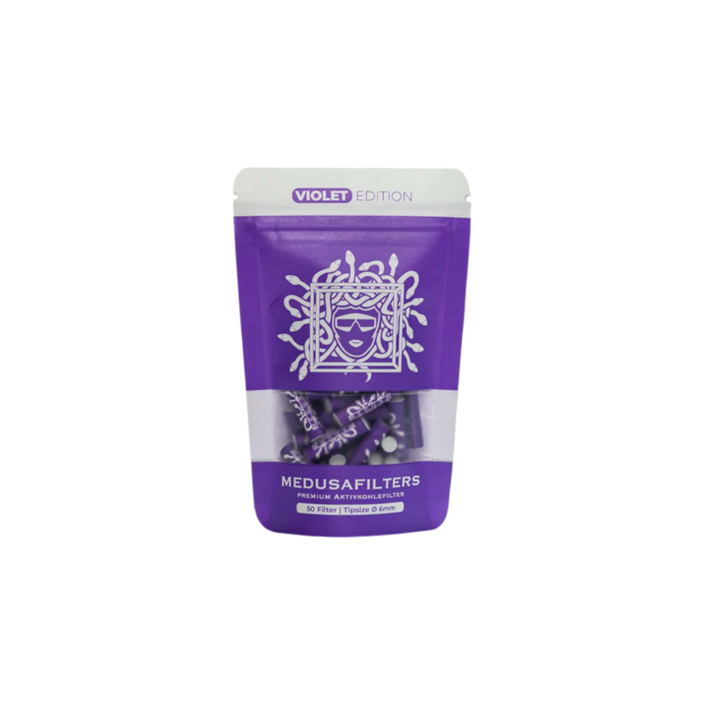 MEDUSAFILTERS Aktivkohlefilter VIOLET