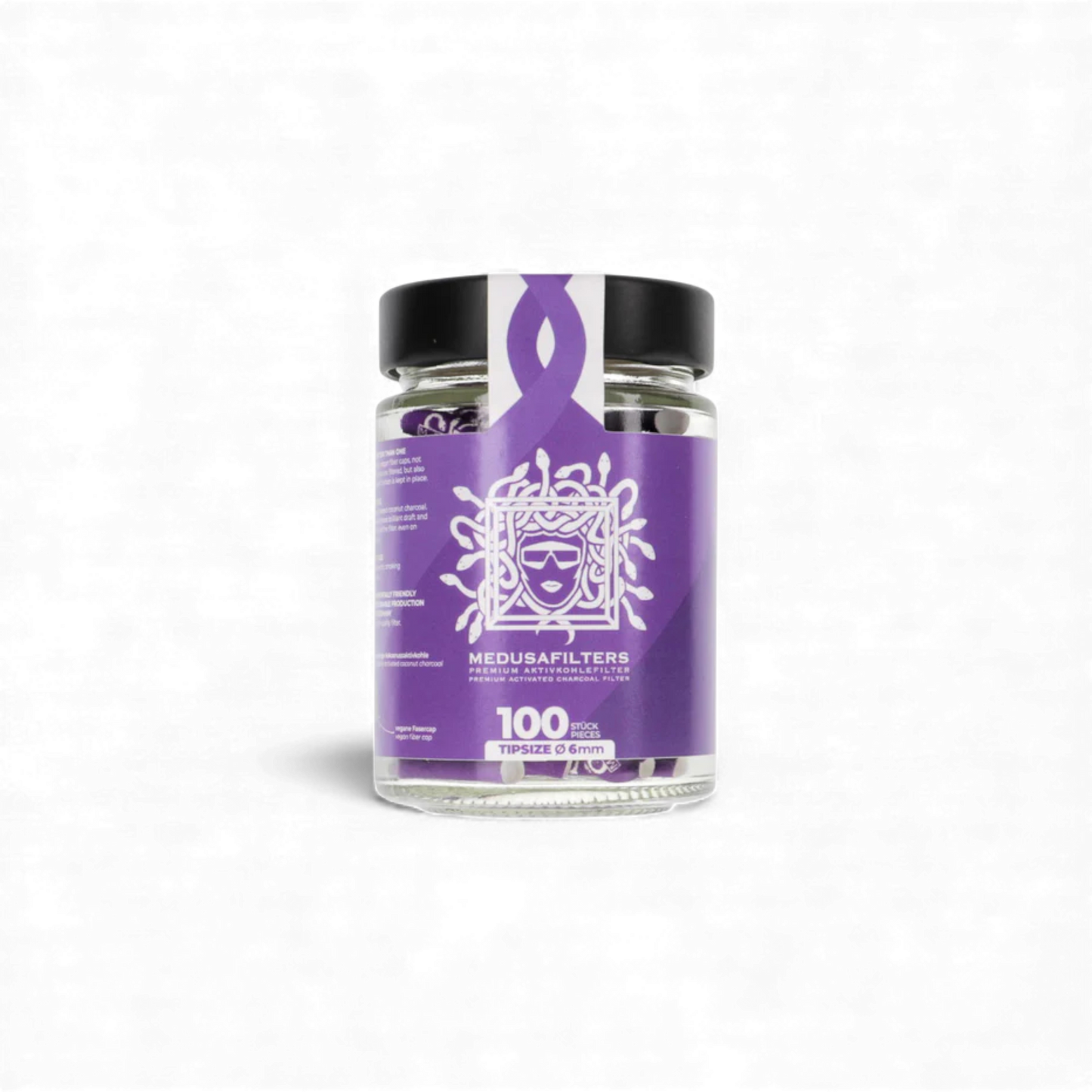 Medusafilter Glas 6 mm hergestellt in Heilbronn