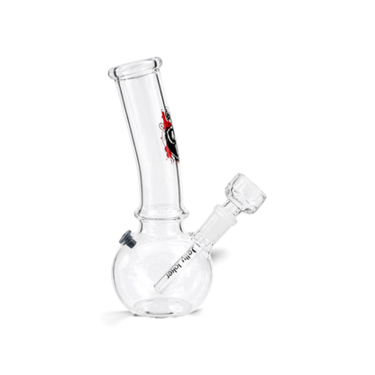 Kleine Bauchbong Globe mit 3,2 mm Glasstärke