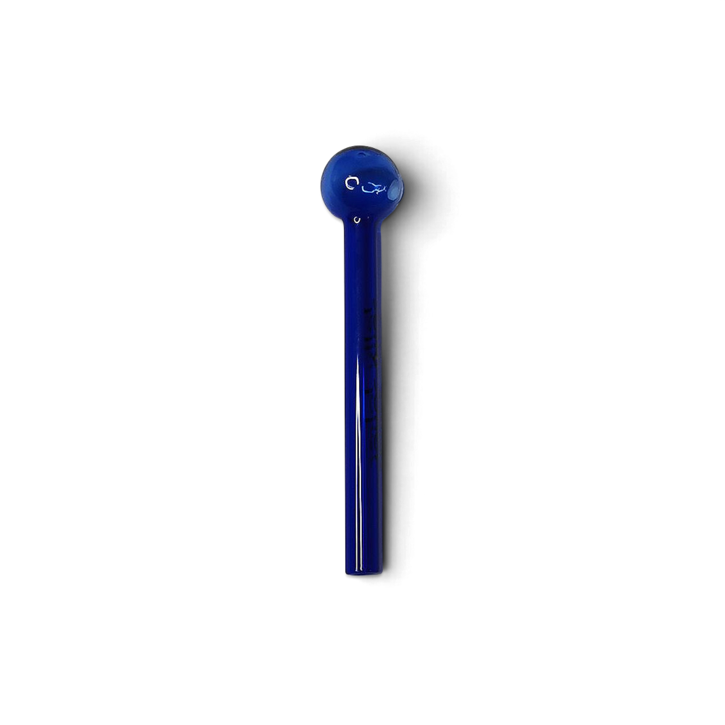 Kaspoon blaue Ölpfeife aus Borosilikatglas