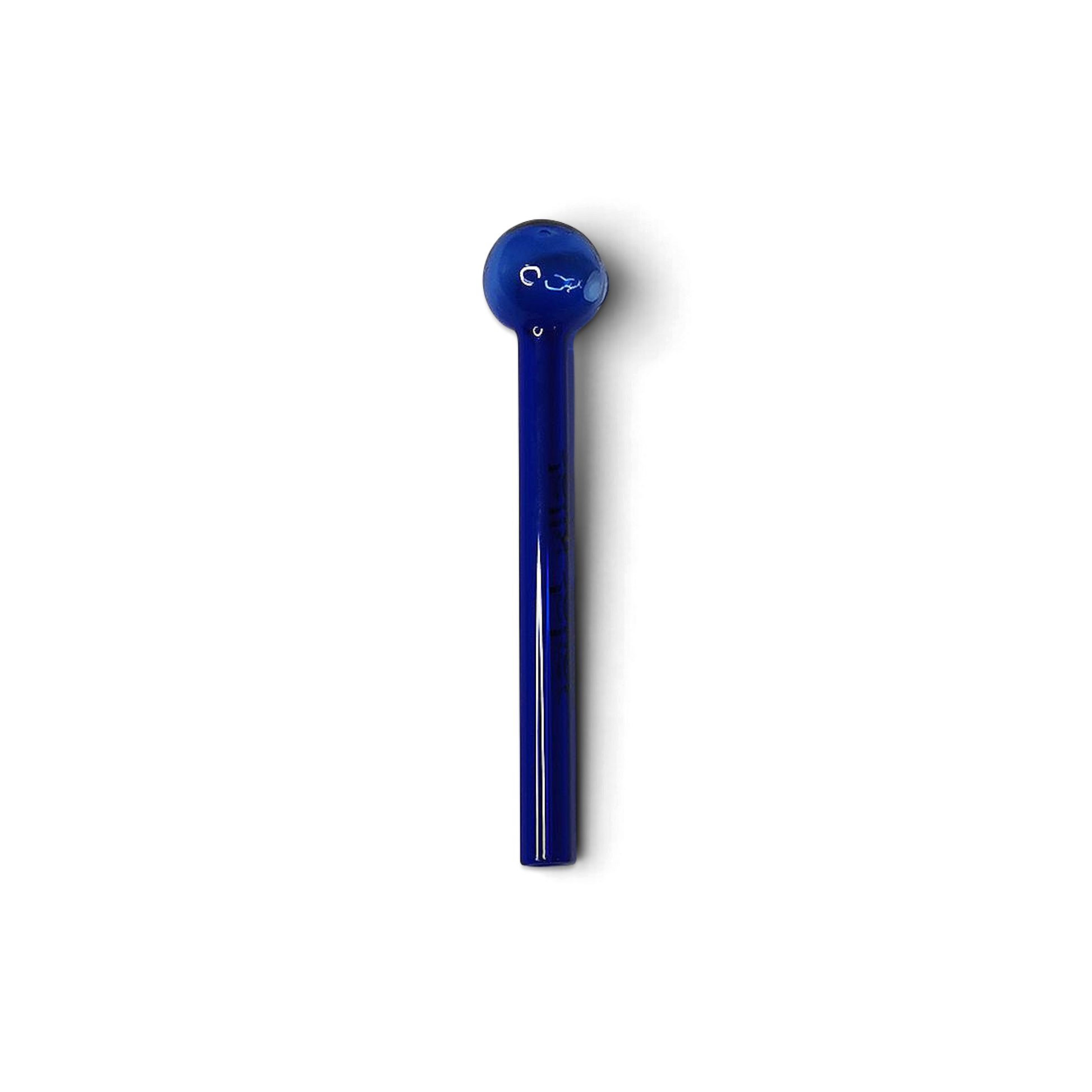 Kaspoon blaue Ölpfeife aus Borosilikatglas