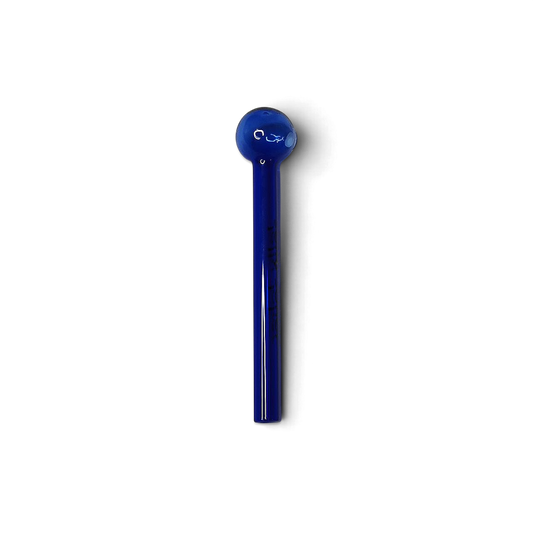 Kaspoon blaue Ölpfeife aus Borosilikatglas
