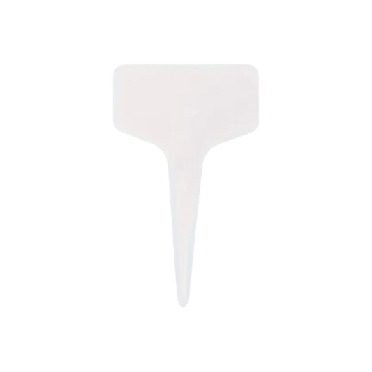 Weißes Pflanzenetikett 10×6 cm