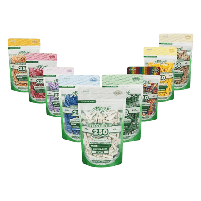 Aktivkohlefilter XTRA Slim 6mm – farbige Filter für angenehmen Rauchgenuss