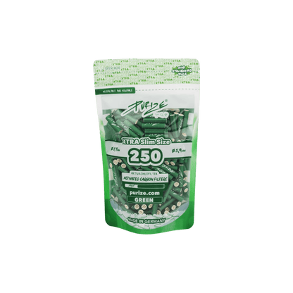 Aktivkohlefilter XTRA Slim 6mm – bunte Filter im 250er Pack für Selbstgedrehte