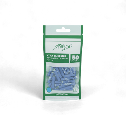 PURIZE® Aktivkohlefilter XTRA Slim Size 6mm – Made in Germany – Pief-Leaf®