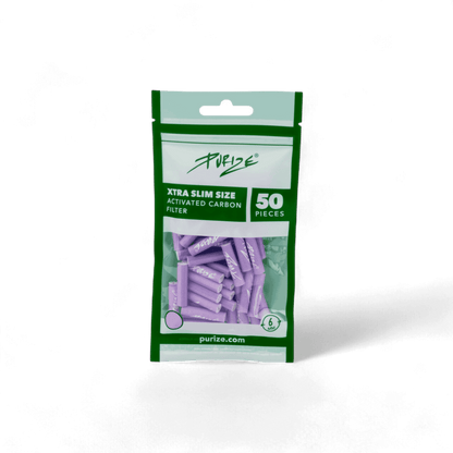 PURIZE® Aktivkohlefilter XTRA Slim Size 6mm – verschiedene Farben – Pief-Leaf®