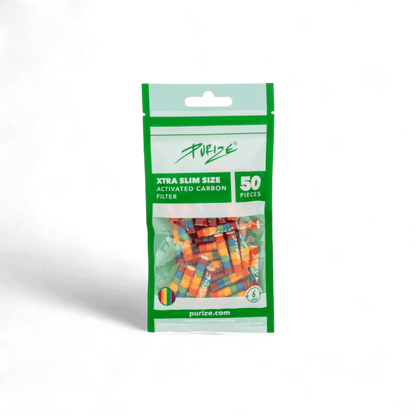 Aktivkohlefilter XTRA Slim Size 6mm – PURIZE® – Farbwahl – Pief-Leaf®