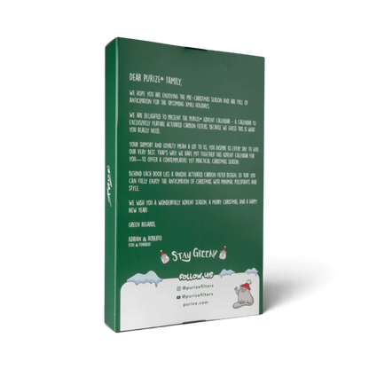 PURIZE® Adventskalender mit 65 XTRA Slim und 55 Regular Filtern