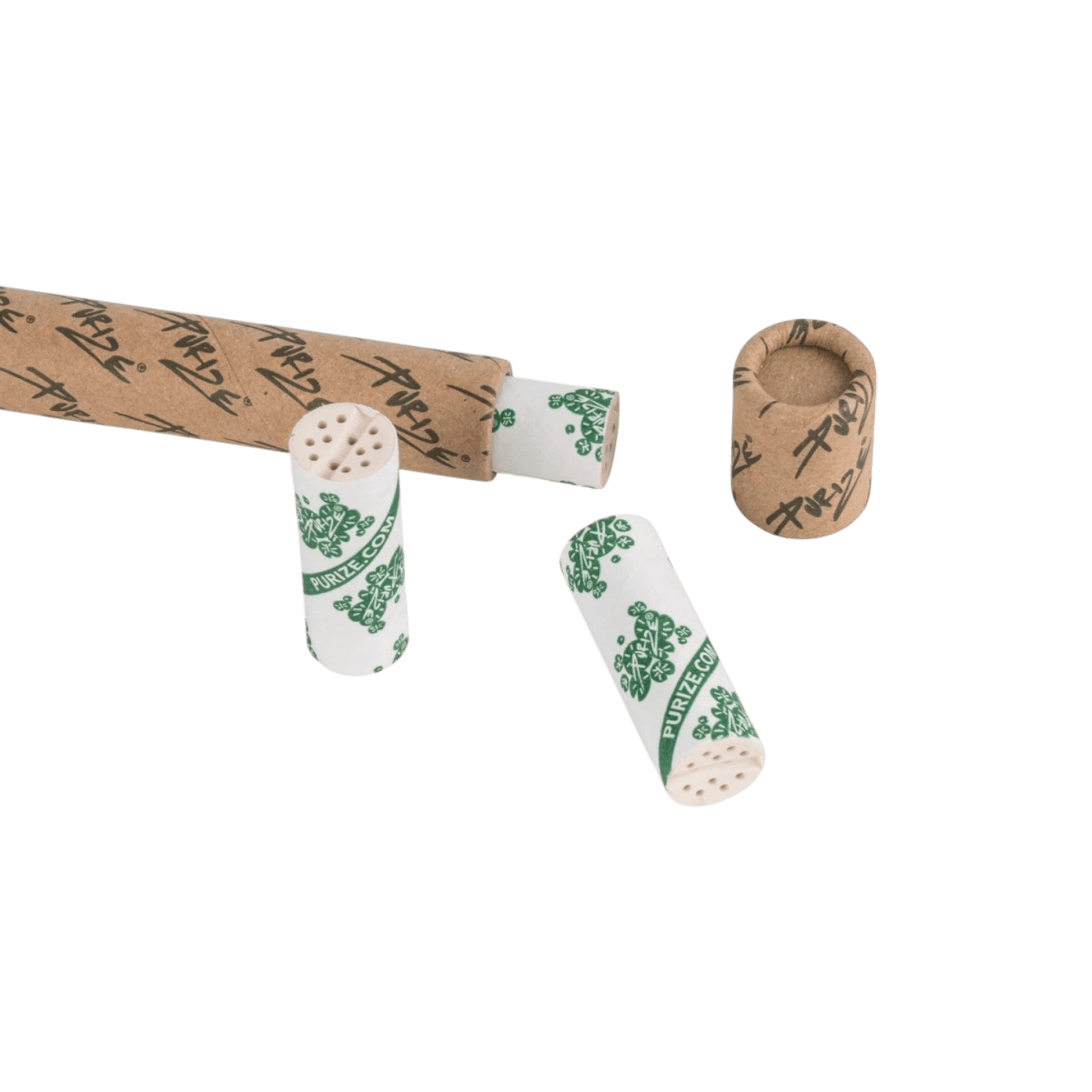 PURIZE Big Size 14mm Aktivkohlefilter 3 Stück