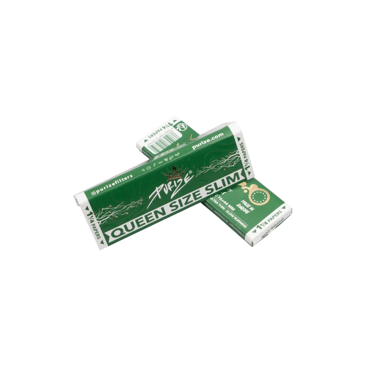 PURIZE Queen Size Slim Papers Booklet