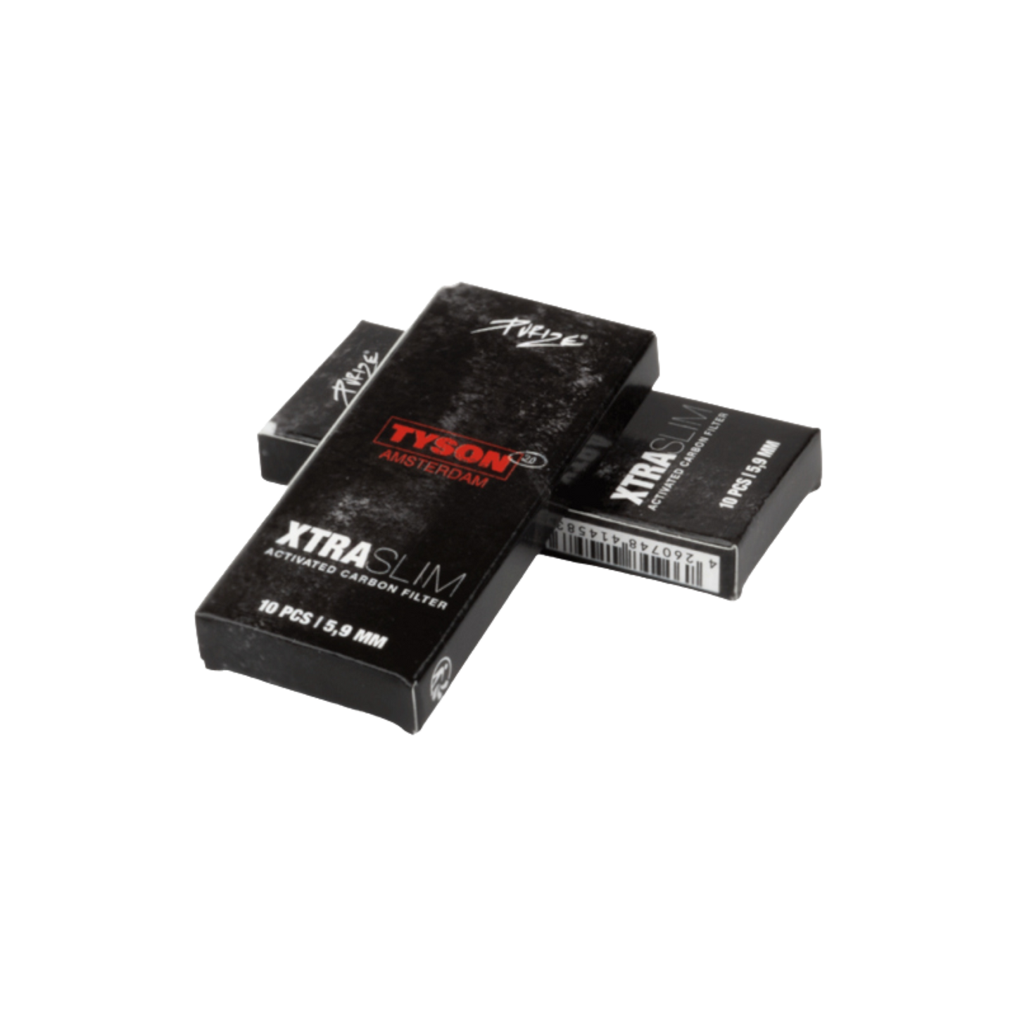 PURIZE Tyson 2.0 Aktivkohlefilter 10er Pack