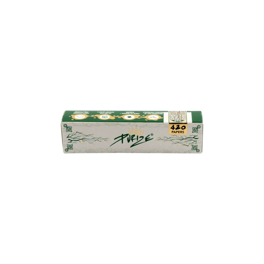 PURIZE King Size Slim Papers unbleached Box á 420 Blatt