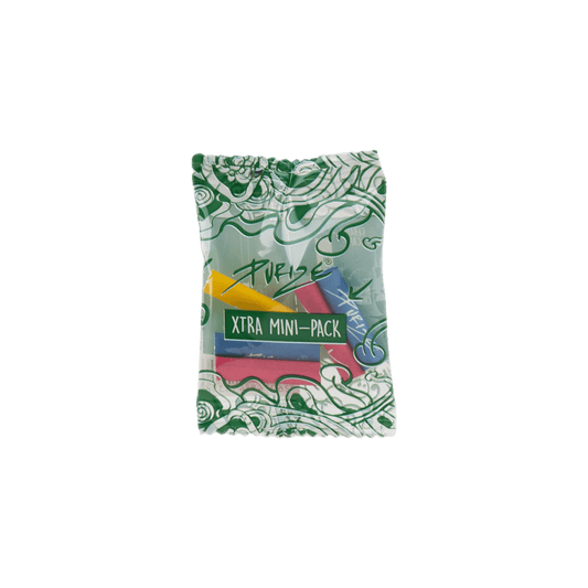 PURIZE® 5er Probepäckchen Xtra Slim Aktivkohlefilter in verschiedenen Farben