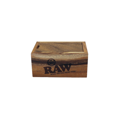 RAW Holzbox mit Schiebedeckel - Groß