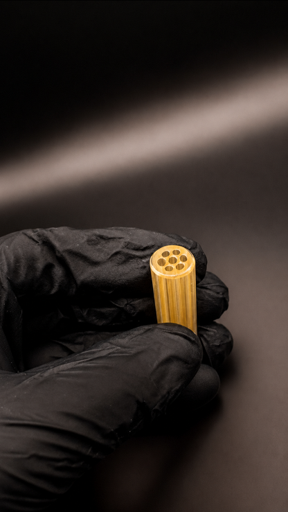 Glas Tip „Fume“ – 7 Hole – Handcrafted