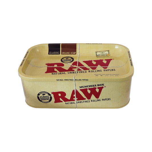 RAW Munchies Blechdose mit Rolling Tray Deckel