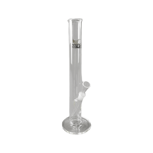 Bong Stingray - 003 – Glasbong mit Kickloch – Pief-Leaf®
