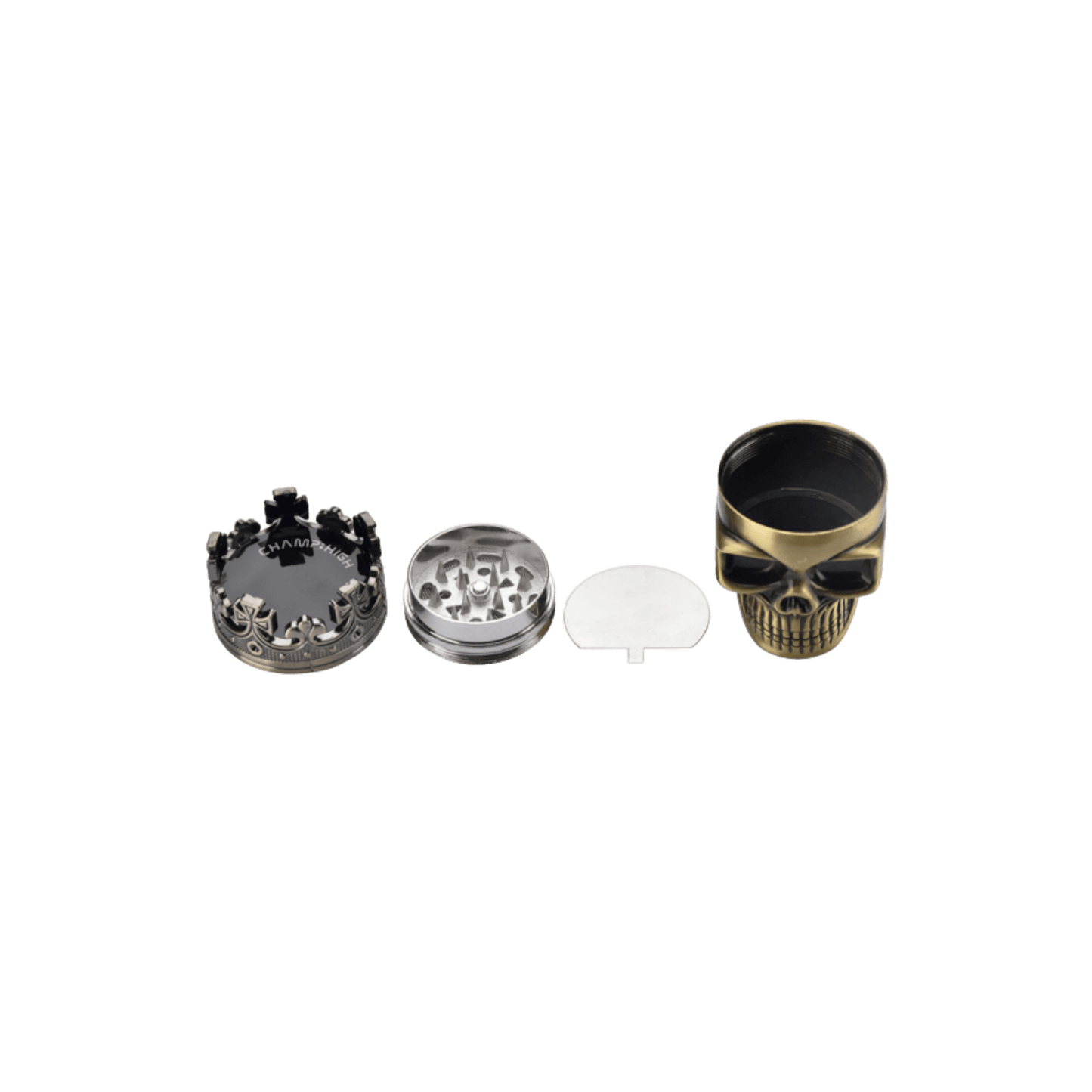 Grinder King Skull Metall Grinder Produktfoto