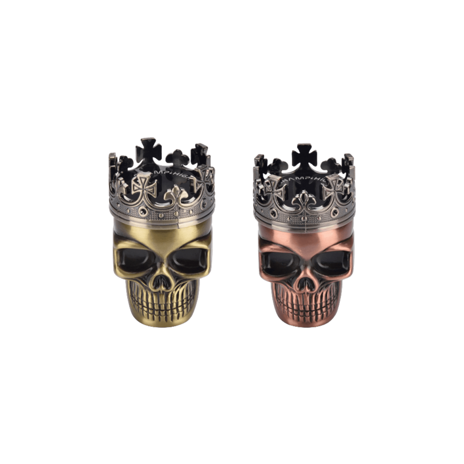 Grinder King Skull Totenkopf Design