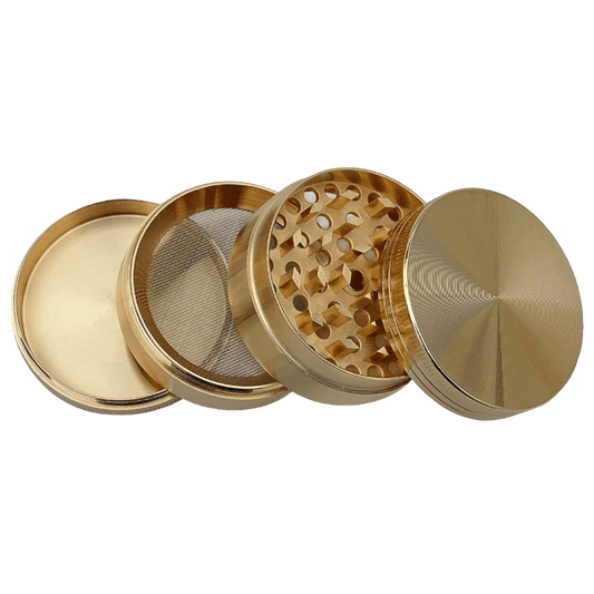 Grinder Roségold Gold 4 teilig Metall