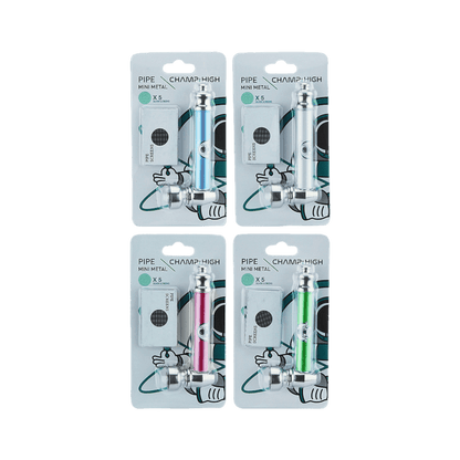 Metallpfeife 8,5cm inkl Siebchen