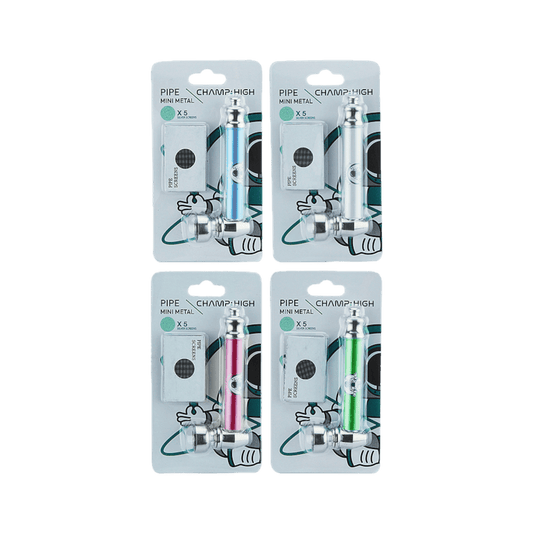 Metallpfeife 8,5cm inkl Siebchen