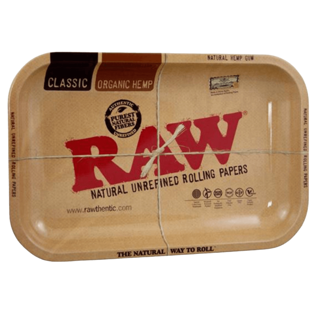 RAW Rolling Tray Classic Small aus Metall 27,5x17,5 cm