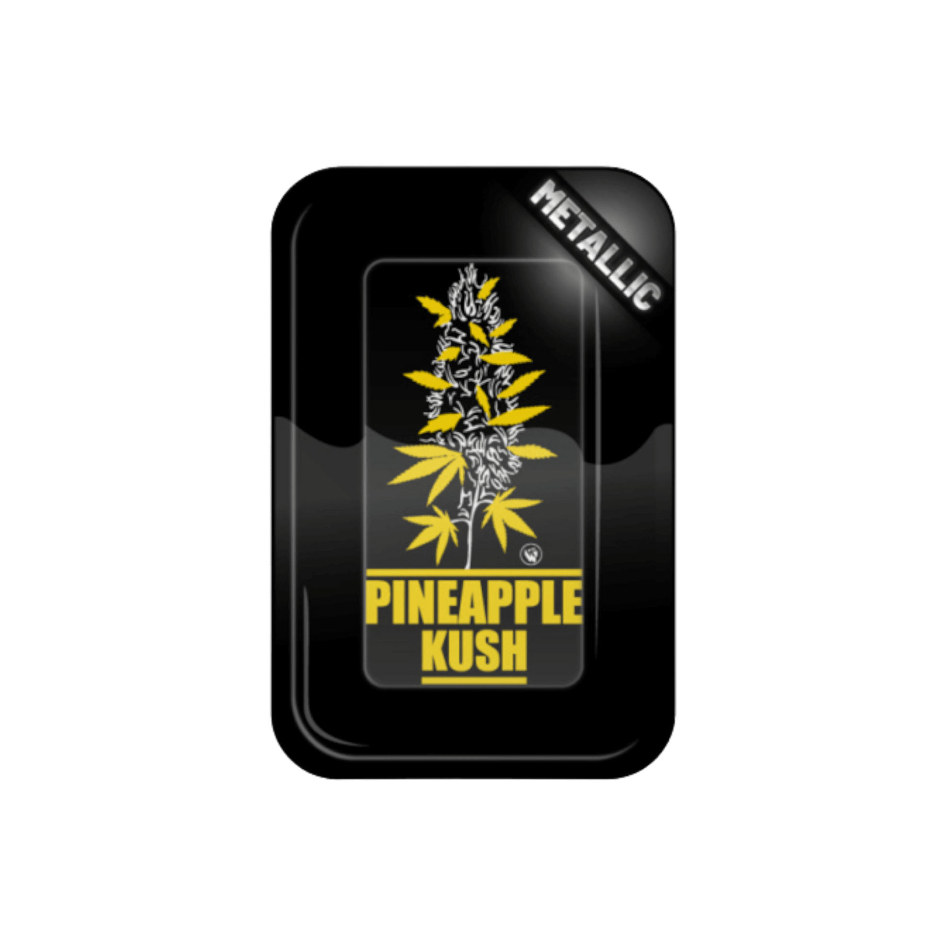 Rolling Tray Plantz Pineapple Kush Metallic 27,5x17,5 cm Produktfoto